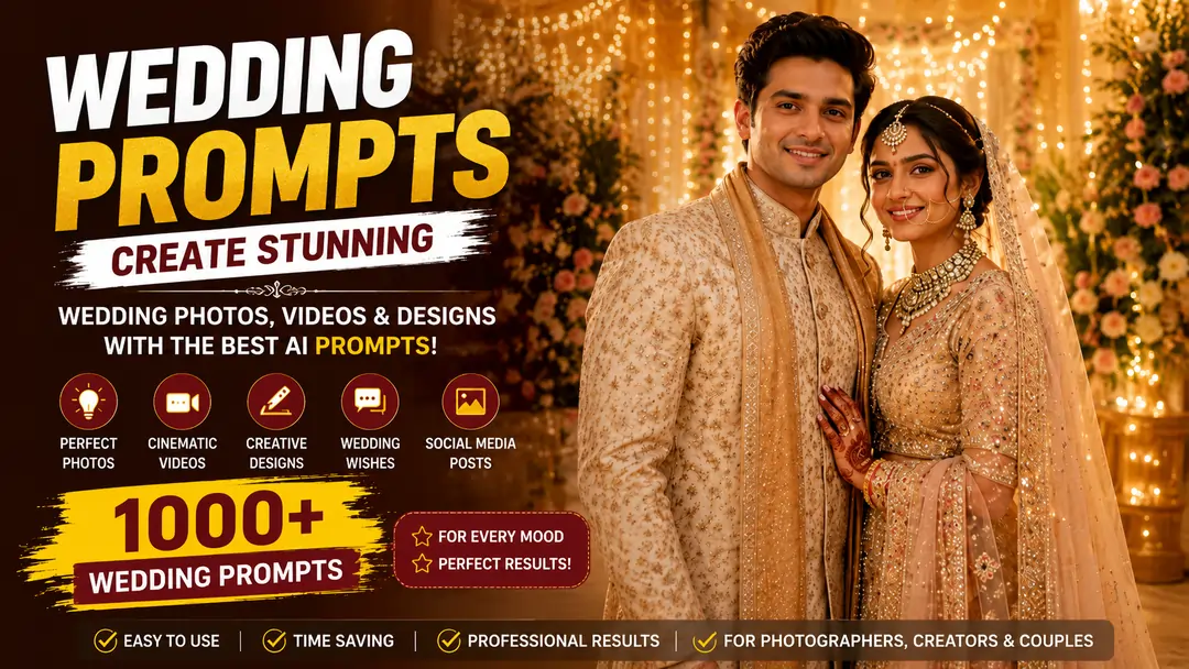 Wedding Pre-Shoot AI Concepts